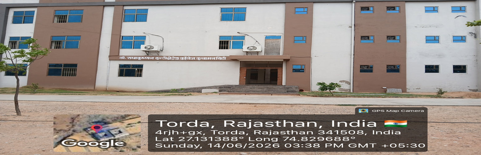 DR. RADHAKRISHNAN INTEGRATED COLLEGE